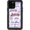 NBA LA Lakers Historic Blast iPhone 12 Pro Waterproof Case