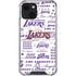 NBA LA Lakers Historic Blast iPhone 13 Mini Clear Case