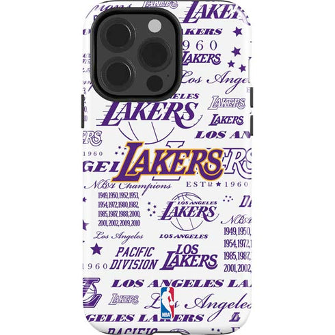 NBA LA Lakers Historic Blast iPhone 13 Pro Impact Case