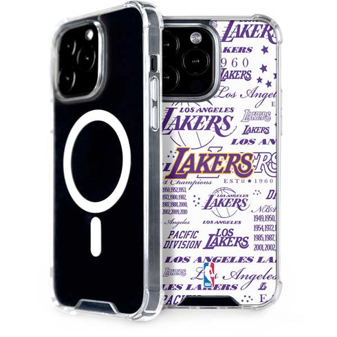 NBA LA Lakers Historic Blast iPhone 13 Pro Max MagSafe Case