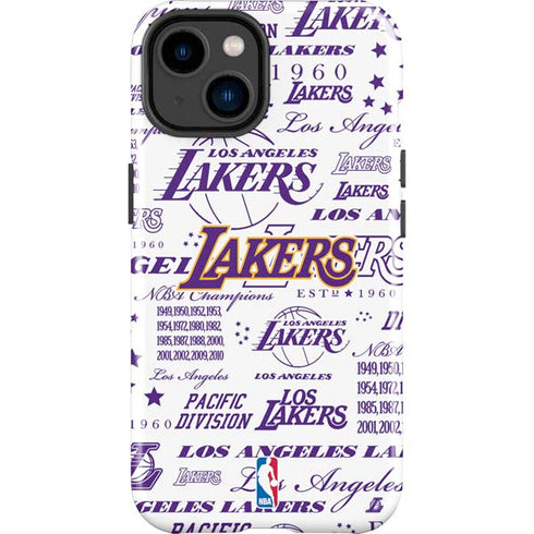NBA LA Lakers Historic Blast iPhone 15 Plus Impact Case