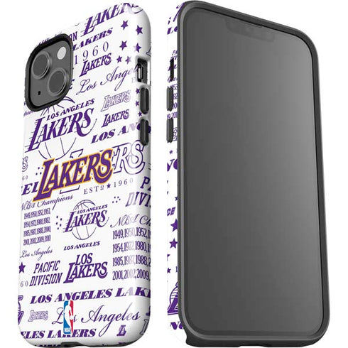 NBA LA Lakers Historic Blast iPhone 14 Plus Impact Case