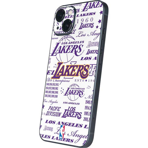 NBA LA Lakers Historic Blast iPhone 15 Plus Skin