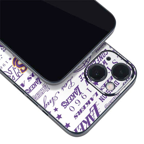 NBA LA Lakers Historic Blast iPhone 15 Plus Skin