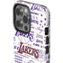 NBA LA Lakers Historic Blast iPhone 14 Pro Impact Case