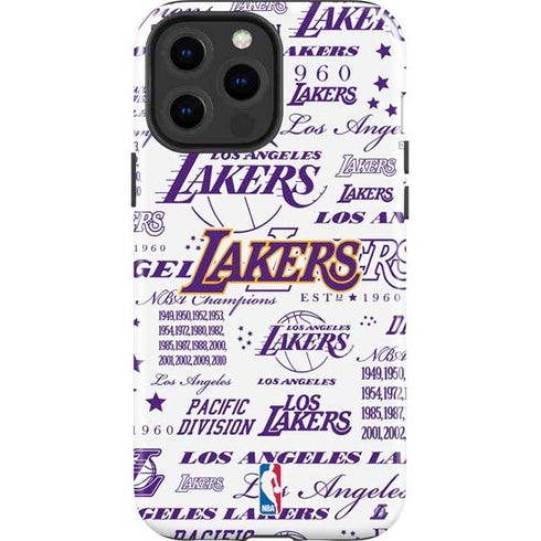 NBA LA Lakers Historic Blast iPhone 15 Pro Max Impact Case