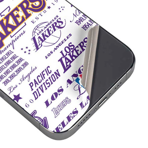 NBA LA Lakers Historic Blast iPhone 14 Pro Max Skin