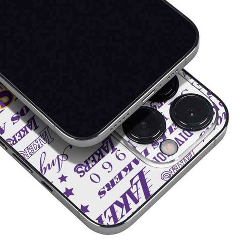 NBA LA Lakers Historic Blast iPhone 14 Pro Max Skin