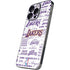 NBA LA Lakers Historic Blast iPhone 14 Pro Skin