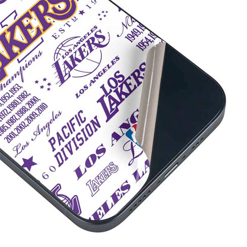 NBA LA Lakers Historic Blast iPhone 14 Skin