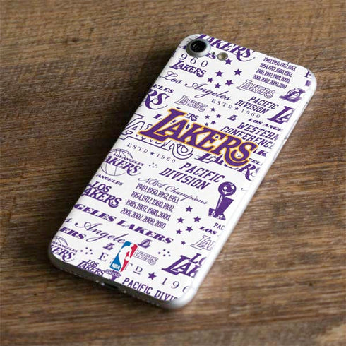 NBA LA Lakers Historic Blast iPhone 7 Skin