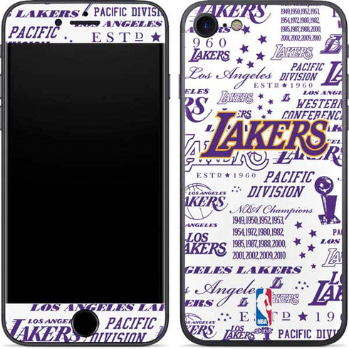 NBA LA Lakers Historic Blast iPhone SE (2nd & 3rd Gen) Skin