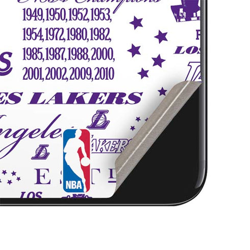 NBA LA Lakers Historic Blast iPhone SE (2nd & 3rd Gen) Skin