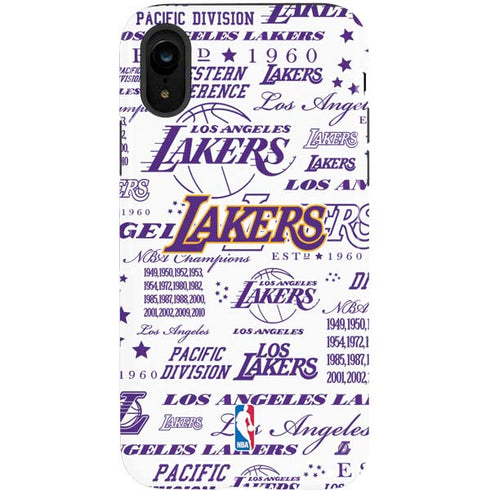 NBA LA Lakers Historic Blast iPhone XR Pro Case