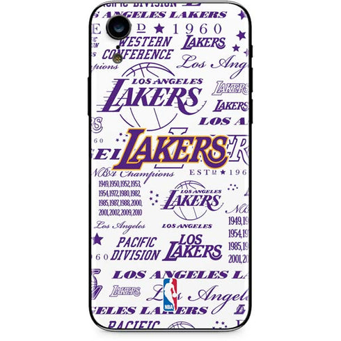 NBA LA Lakers Historic Blast iPhone XR Skin