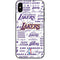 NBA LA Lakers Historic Blast iPhone XS Skin