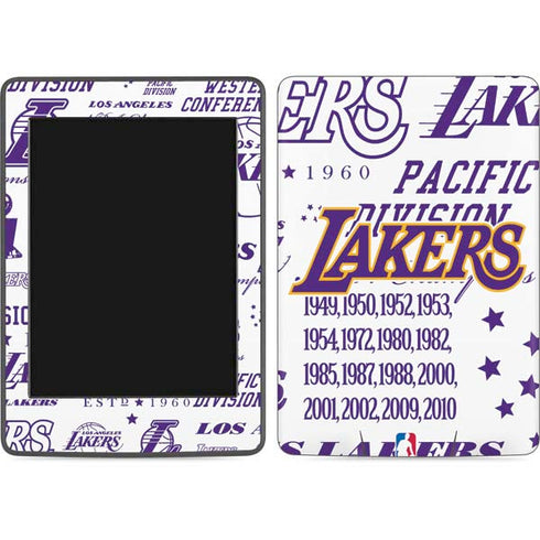 NBA LA Lakers Historic Blast Amazon Kindle Skin