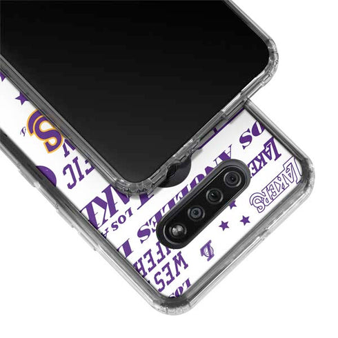NBA LA Lakers Historic Blast LG K51/Q51 Clear Case