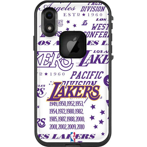 NBA LA Lakers Historic Blast LifeProof Fre iPhone Skin