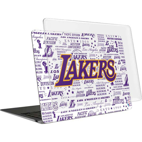 NBA LA Lakers Historic Blast MacBook Air 13in (2020) Case plus Skin