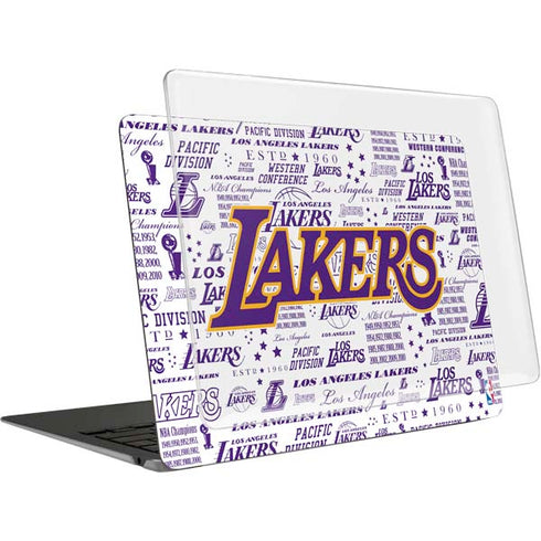NBA LA Lakers Historic Blast MacBook Air 13in M1 (2021) Case plus Skin