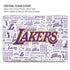 NBA LA Lakers Historic Blast MacBook Air 13in M1 (2021) Case plus Skin