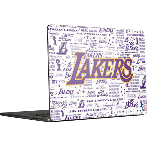 NBA LA Lakers Historic Blast MacBook Skins