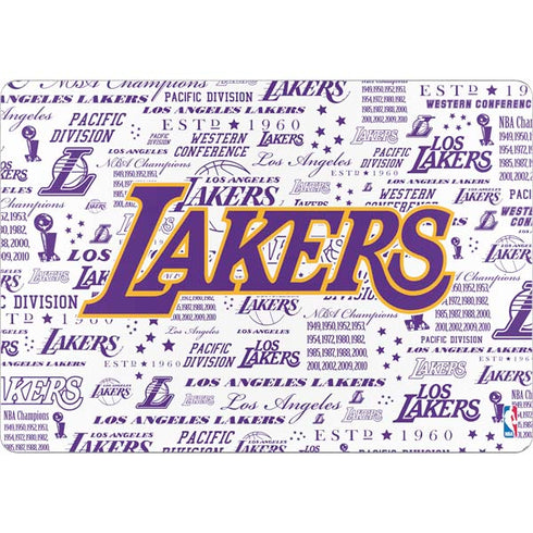 NBA LA Lakers Historic Blast MacBook Skins