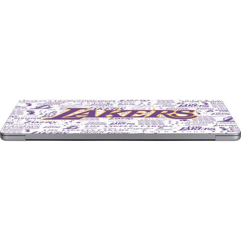NBA LA Lakers Historic Blast MacBook Skins
