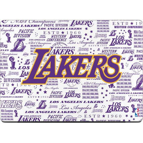 NBA LA Lakers Historic Blast MacBook Pro 14in (2021-24) Skin