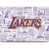NBA LA Lakers Historic Blast MacBook Pro 14in (2021-24) Skin