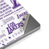 NBA LA Lakers Historic Blast MacBook Pro 14in (2021-24) Skin