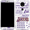 NBA LA Lakers Historic Blast Moto E5 Plus Skin