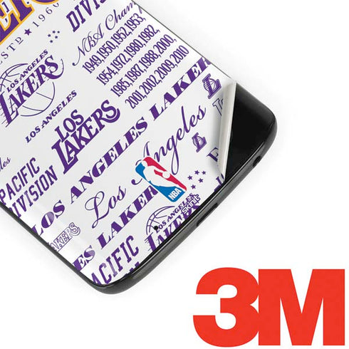NBA LA Lakers Historic Blast Moto G6 Skin