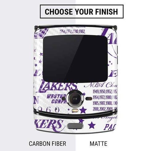NBA LA Lakers Historic Blast Motorola RAZR Skin