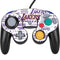 NBA LA Lakers Historic Blast Nintendo GameCube Controller Skin