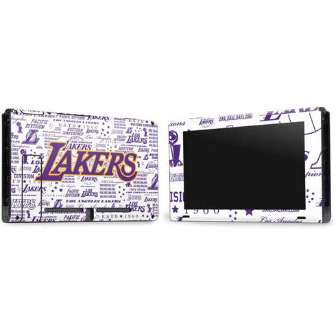 NBA LA Lakers Historic Blast Nintendo Switch Bundle Skin