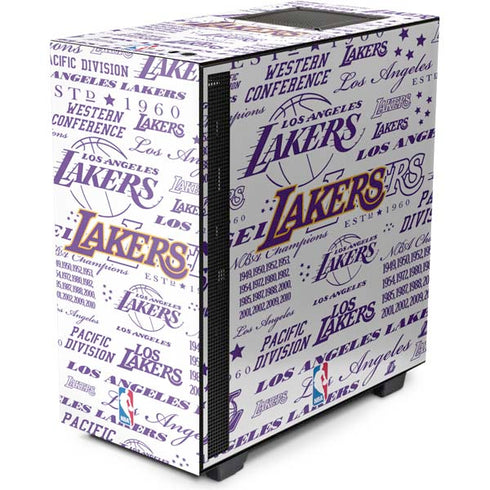 NBA LA Lakers Historic Blast NZXT H510 Compact ATX Mid-Tower Case Skin