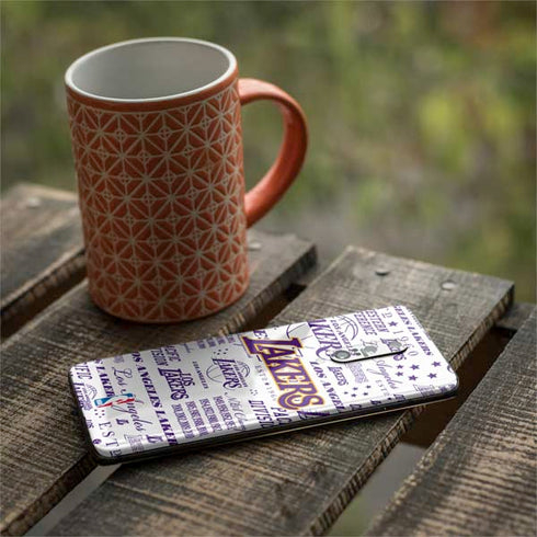 NBA LA Lakers Historic Blast OnePlus 7 Pro Skin