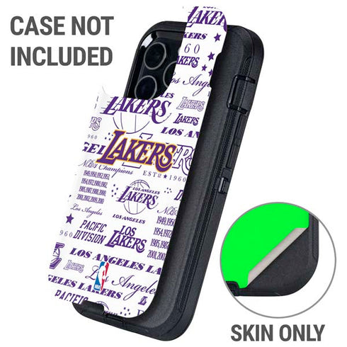 NBA LA Lakers Historic Blast Otterbox Defender iPhone Skin