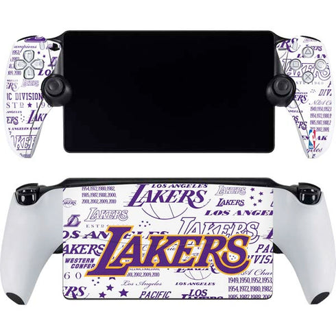 NBA LA Lakers Historic Blast PlayStation Portal Remote Player Skin