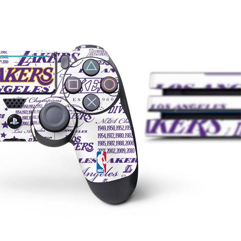 NBA LA Lakers Historic Blast PS4 Pro Bundle Skin