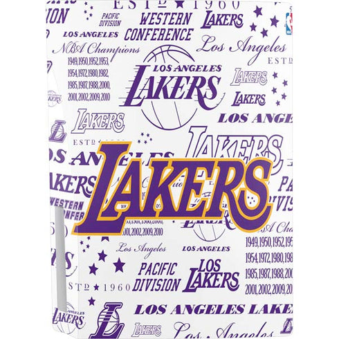 NBA LA Lakers Historic Blast PS5 Console Skin