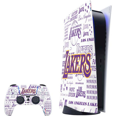 NBA LA Lakers Historic Blast PS5 Digital Edition Bundle Skin