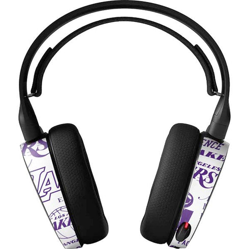 NBA LA Lakers Historic Blast SteelSeries Arctis 3 Skin