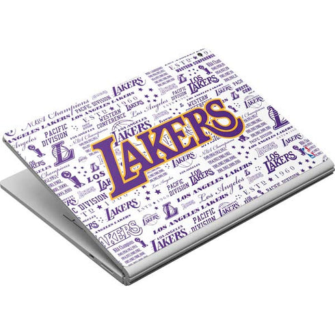 NBA LA Lakers Historic Blast Surface Book Skin