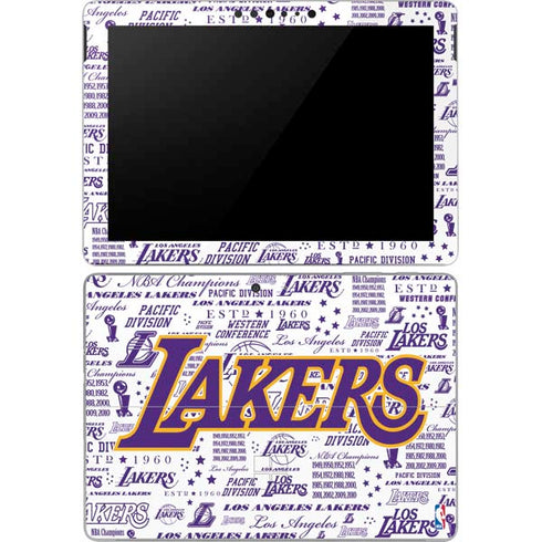 NBA LA Lakers Historic Blast Surface Go Skin