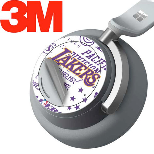 NBA LA Lakers Historic Blast Surface Headphones Skin