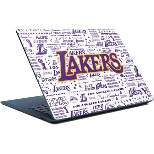 NBA LA Lakers Historic Blast Surface Laptop Skin