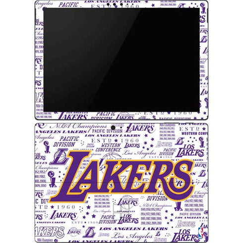 NBA LA Lakers Historic Blast Surface Pro 6 Skin